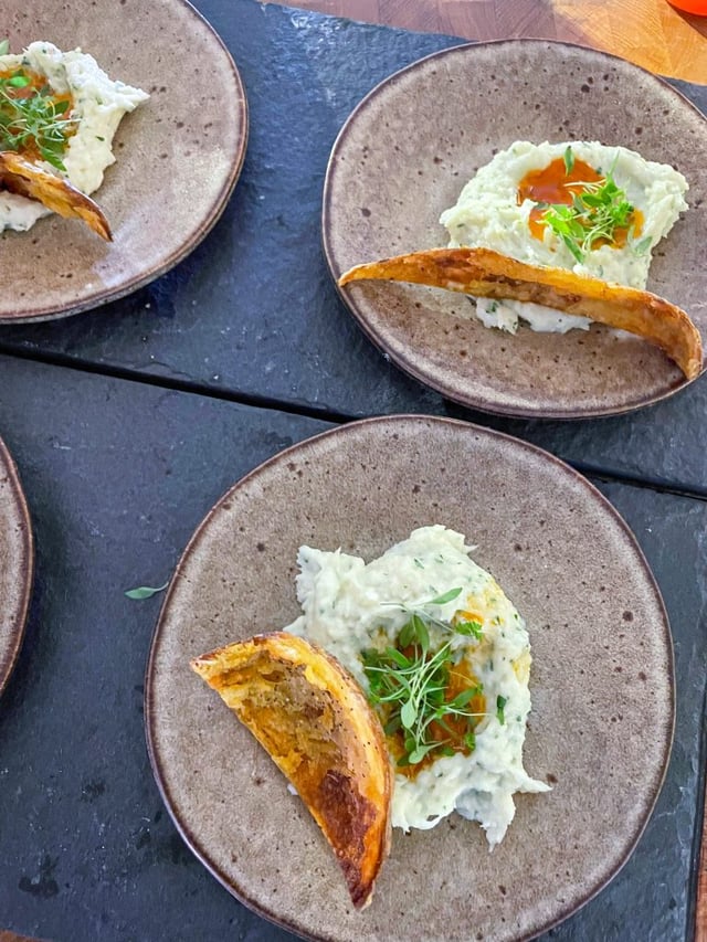 Contract catering company serving up small plates for lunch