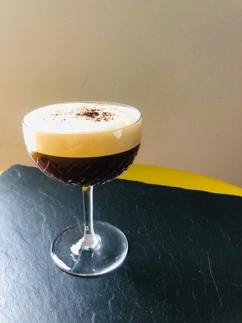 example espresso martini mocktail to try during dry January