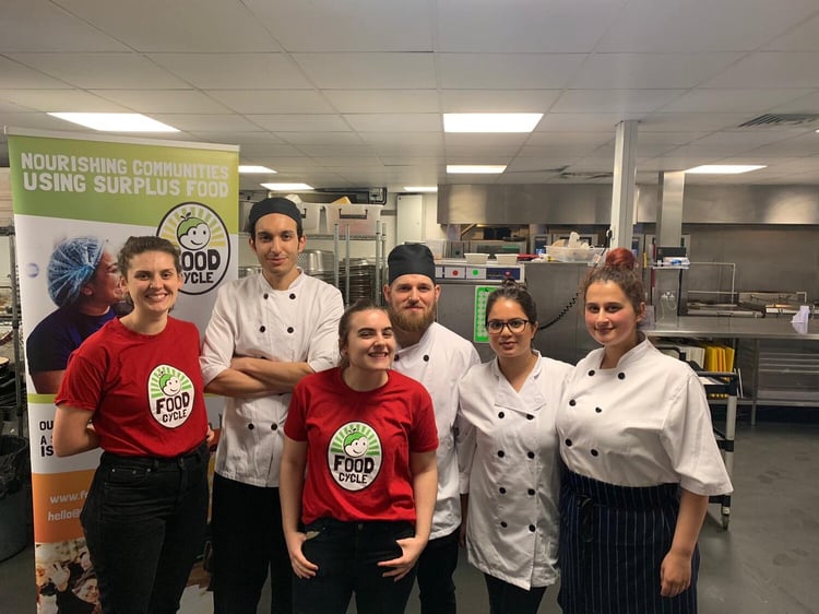Picture of the Food made good team who collaborate with Fooditude.