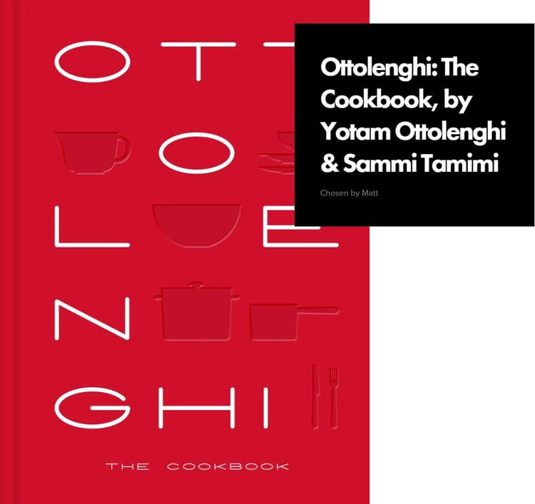 Photo of Ottolenghi cookbook by Yotam Ottolenghi and Sammi Tamimi