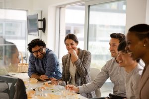 Team lunches in the workplace