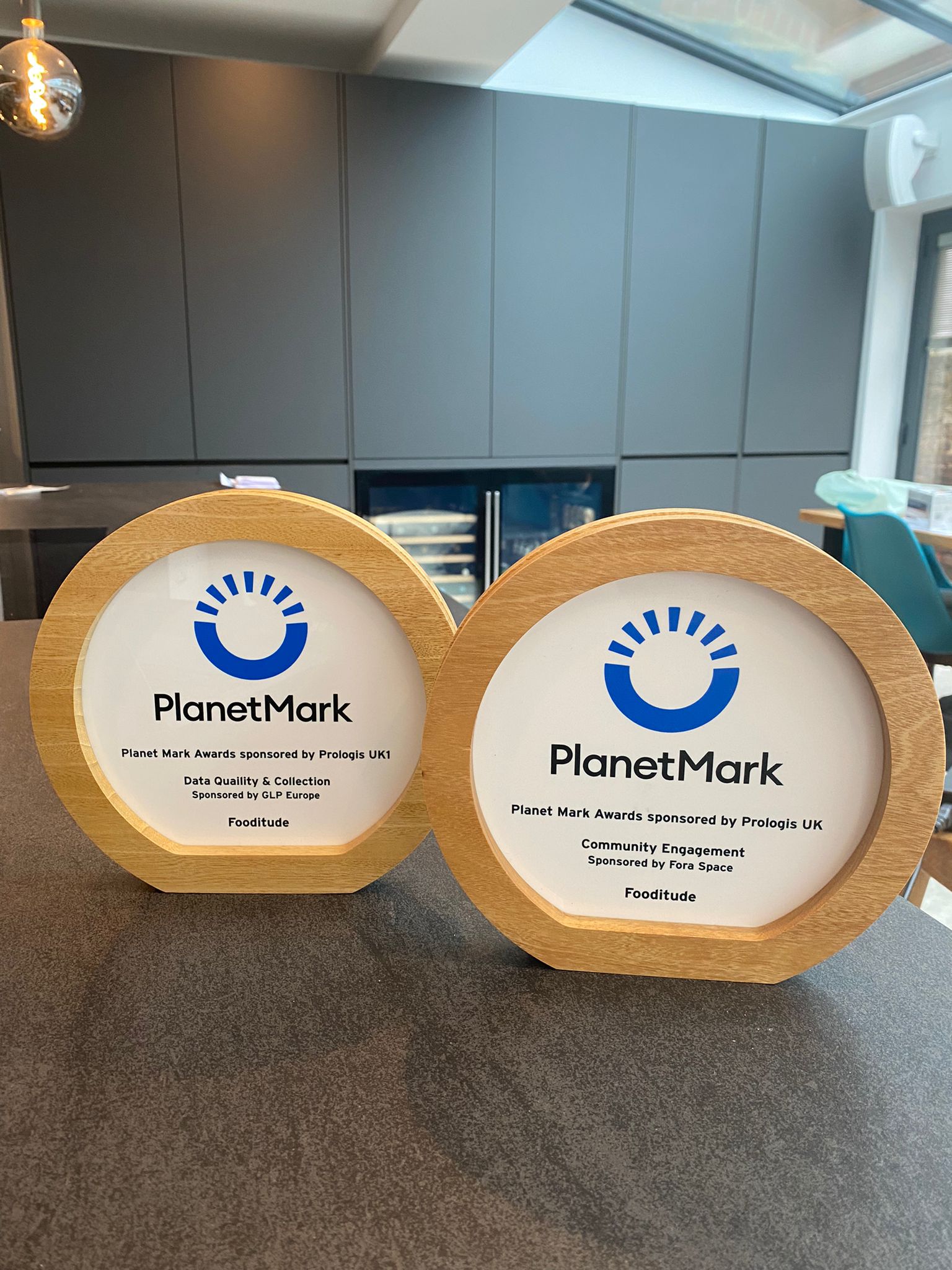 Fooditude win 2 awards at The Planet Mark Awards