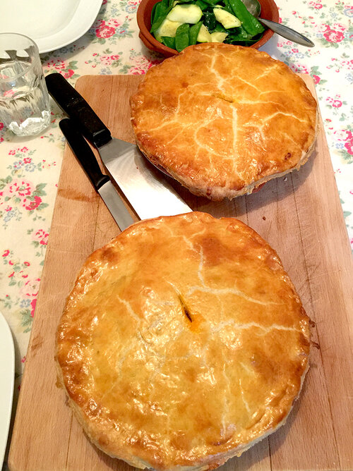 Recipe: Steak and red wine pie with suet crust