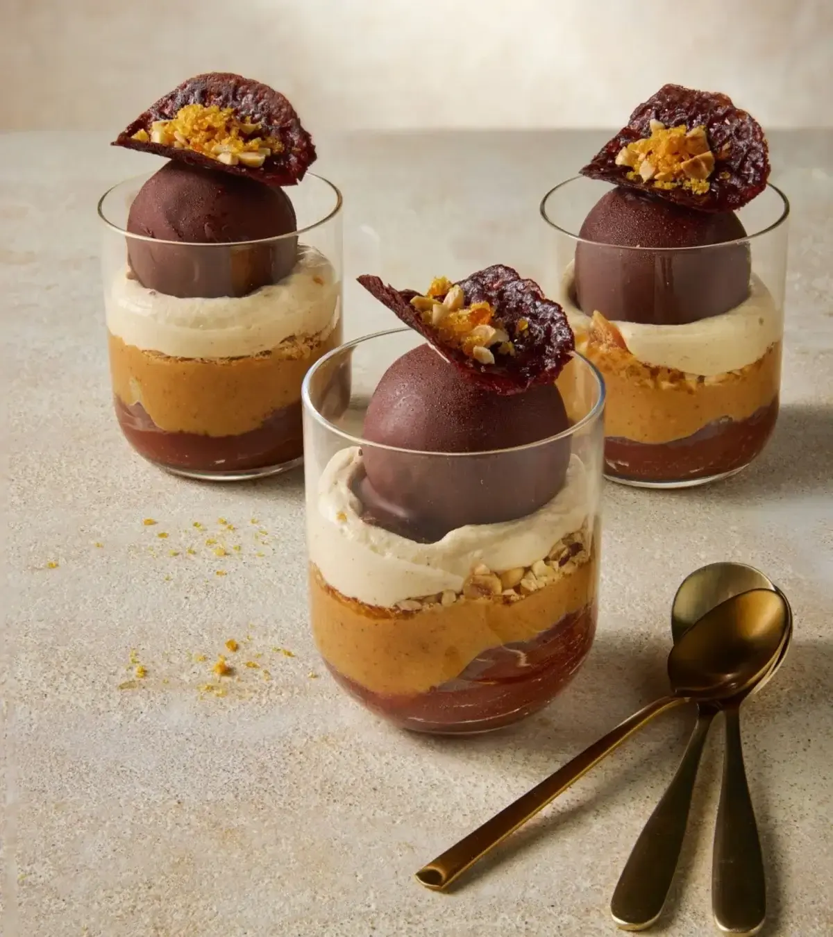 Malted Chocolate Parfait